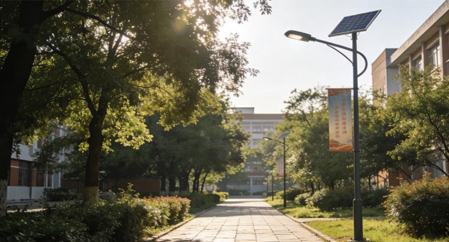 commercial solar street lights